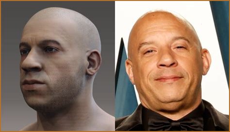 Hysterics as 3D Model of 'First Human Created by God' Actually Vin Diesel