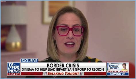 Kyrsten Sinema Blasts Border Deal Critics for Fueling 'Rumors'