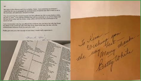 Woman Sent Letters to 350 Celebrities in 2001, This Is What She Got Back